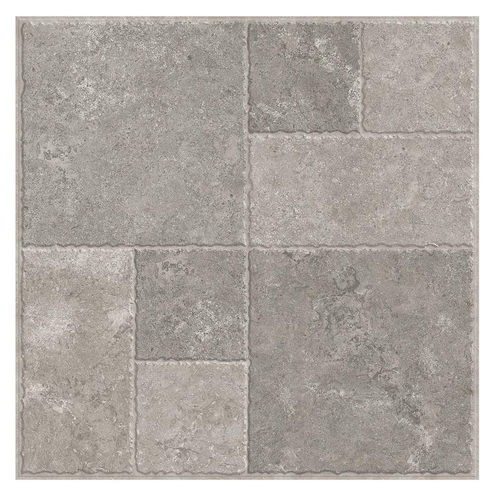 กระเบื้องพื้นพอร์ซเลน 59.8x59.8 ซม. TARA ดี สโตน เทา A 1.07 ตร.ม.