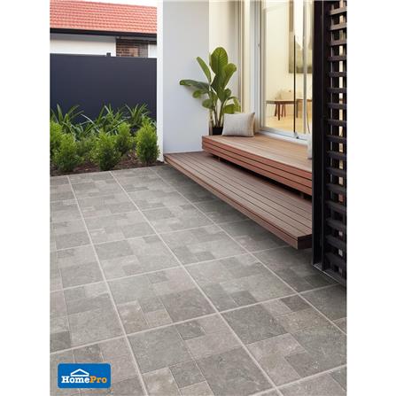 กระเบื้องพื้นพอร์ซเลน 59.8x59.8 ซม. TARA ดี สโตน เทา A 1.07 ตร.ม._5