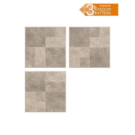 กระเบื้องพื้นพอร์ซเลน 59.8x59.8 ซม. TARA ดี สโตน น้ำตาล A 1.07 ตร.ม._1