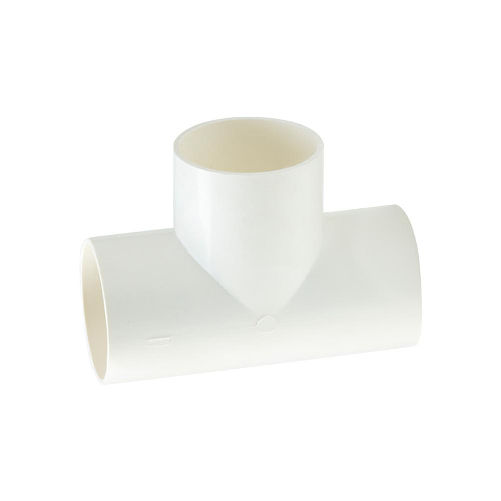 ข้อต่อสามทาง PVC ตราช้างNPI 3/8 นิ้ว มาตรฐาน JIS สีขาว