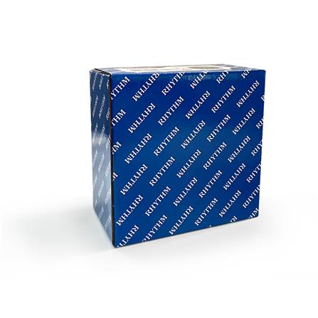 นาฬิกาปลุก RHYTHM 8RE674WR02 4X4 นิ้ว สีดำ_5