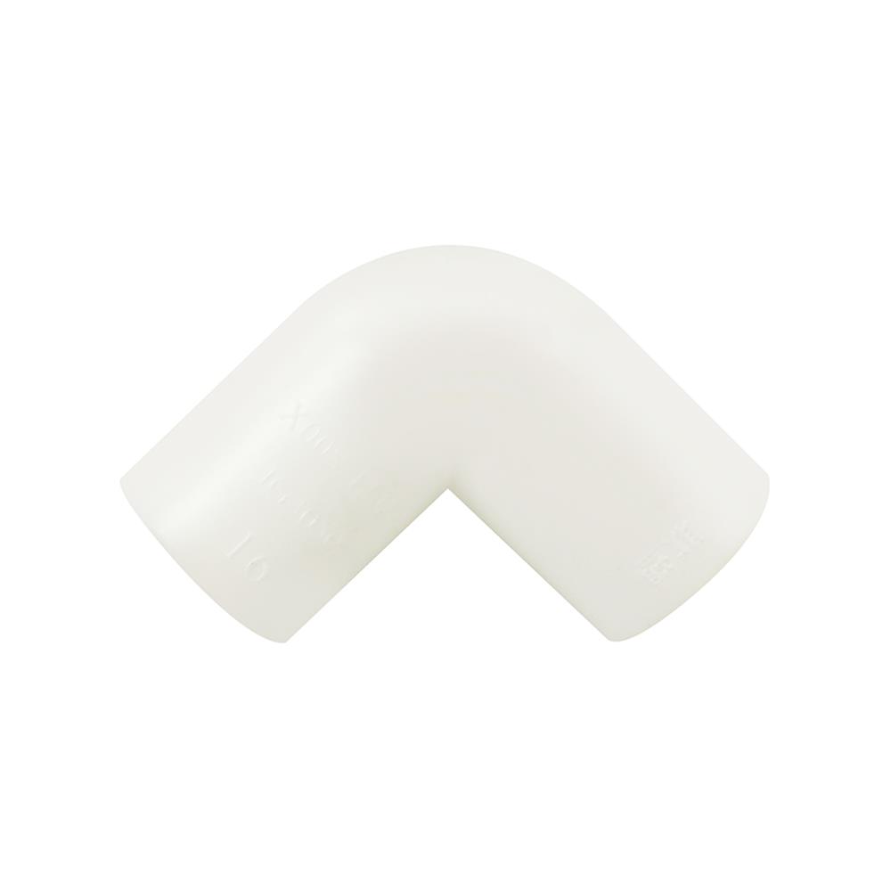 ข้อโค้ง 90 องศา PVC ตราช้างNPI 3/8 นิ้ว มาตรฐาน JIS สีขาว