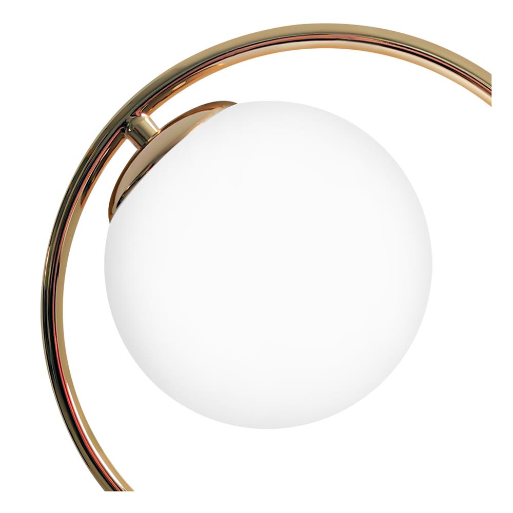 ไฟตั้งโต๊ะ CARINI MT2271 สีขาว/ทอง