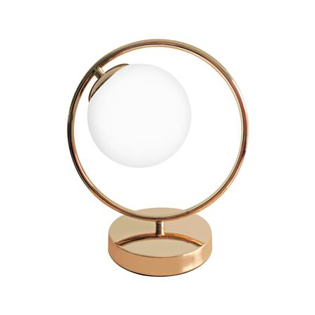 ไฟตั้งโต๊ะ CARINI MT2271 สีขาว/ทอง