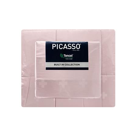 ชุดผ้าปูที่นอน 6 ฟุต 6 ชิ้น PICASSO TENCEL สี SOFIA_3