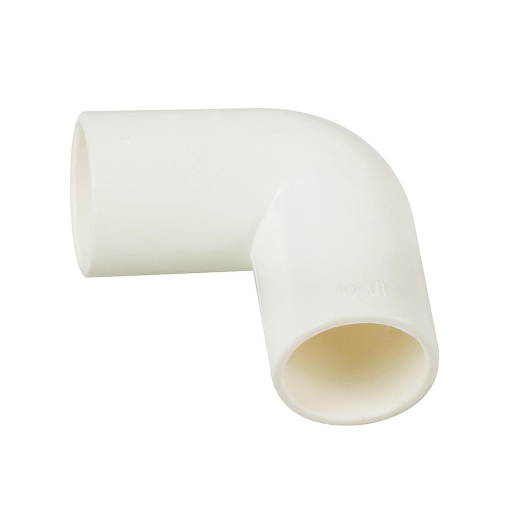 ข้อโค้ง 90 องศา PVC ตราช้างNPI 3/4 นิ้ว มาตรฐาน JIS สีขาว