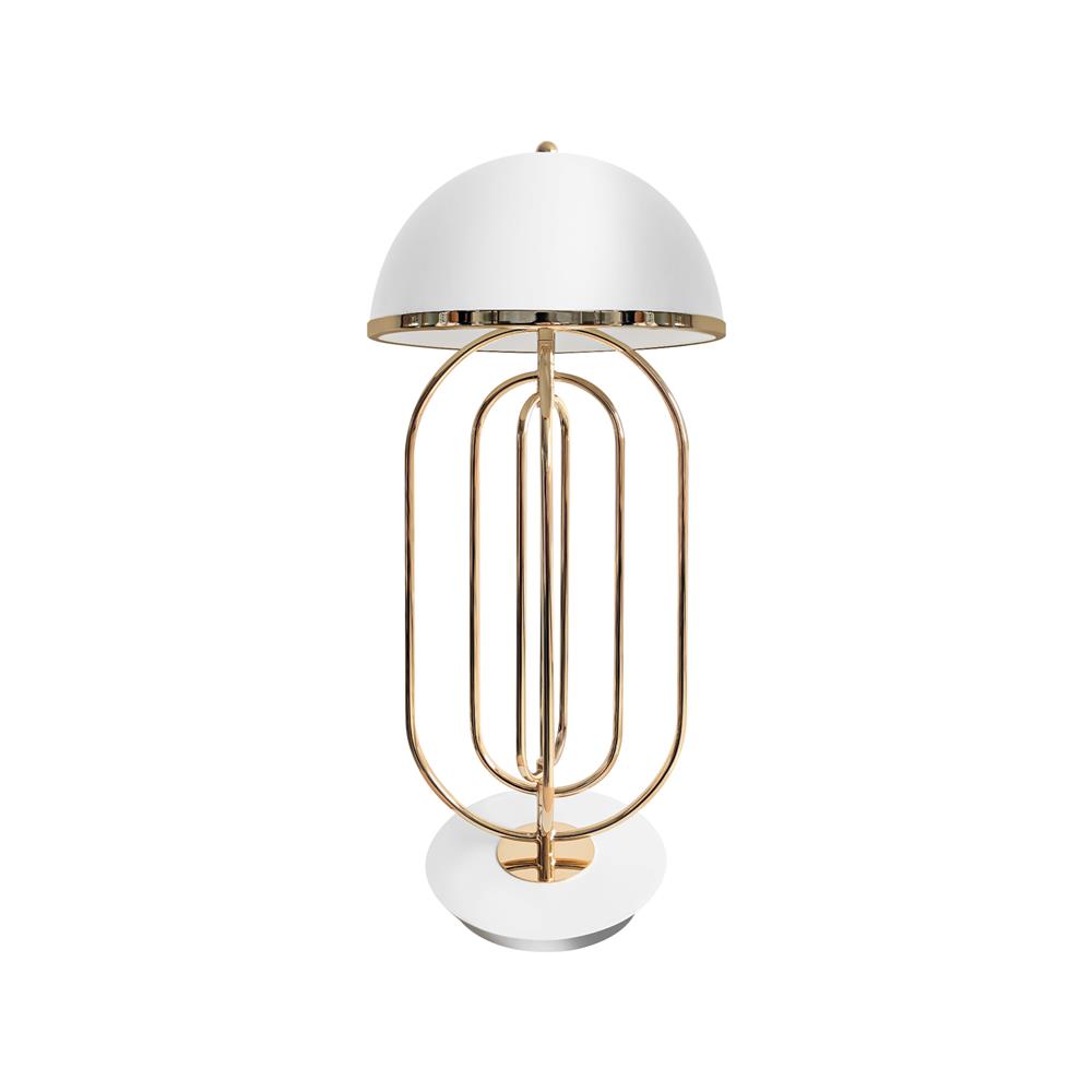 ไฟตั้งโต๊ะ CARINI MT23691 สีขาว/ทอง_0