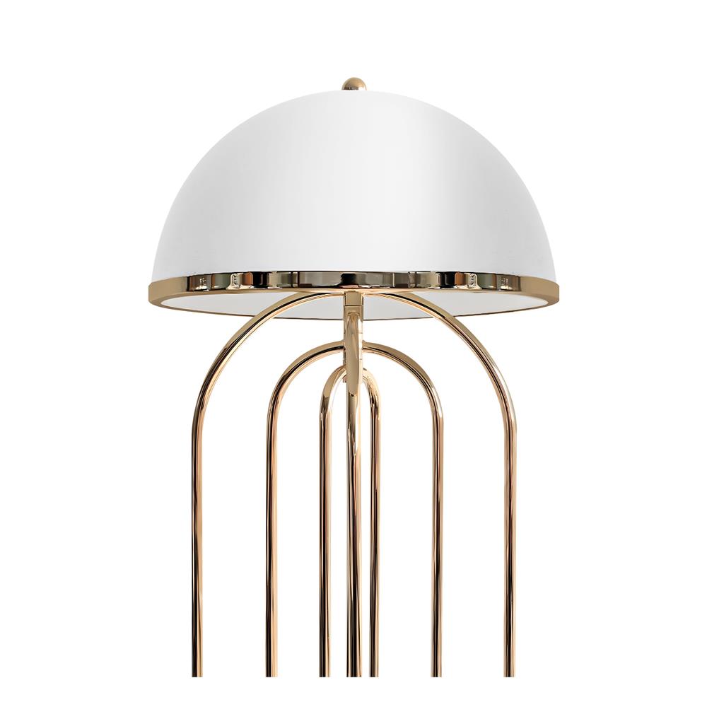 ไฟตั้งโต๊ะ CARINI MT23691 สีขาว/ทอง