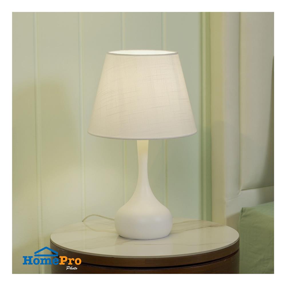 ไฟตั้งโต๊ะ CARINI MT23687WH สีขาว