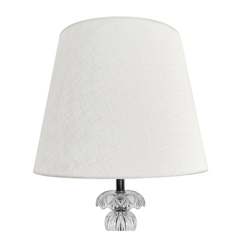 ไฟตั้งโต๊ะ CARINI MT2268A สีเงิน/ใส/ขาว