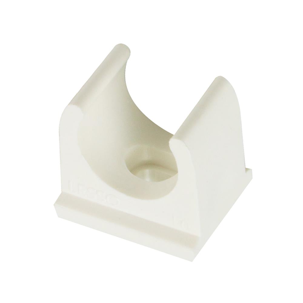 คลิปก้ามปู PVC ตราช้างNPI 1/2 นิ้ว มาตรฐาน JIS สีขาว