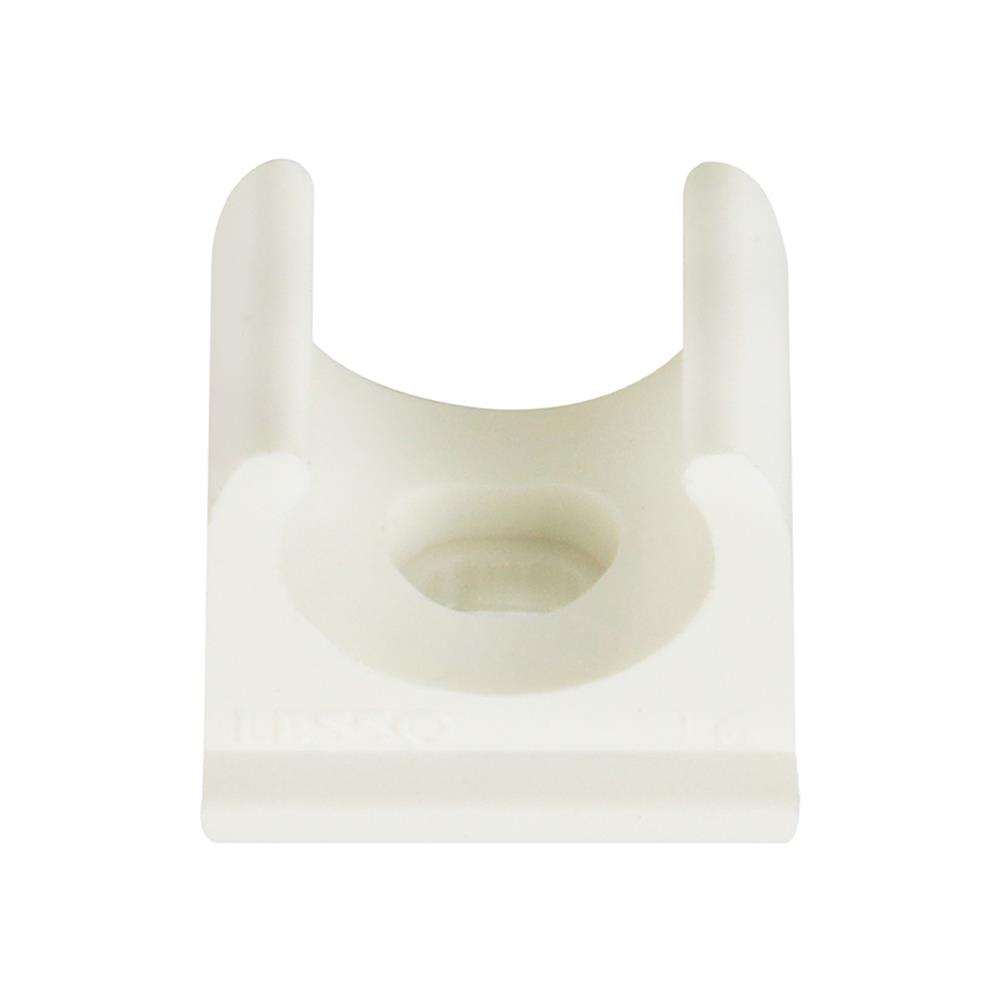 คลิปก้ามปู PVC ตราช้างNPI 1/2 นิ้ว มาตรฐาน JIS สีขาว