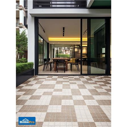 กระเบื้องพื้น 12x12 นิ้ว DURAGRES เวิลด์สโตน น้ำตาล A 1 ตร.ม._2