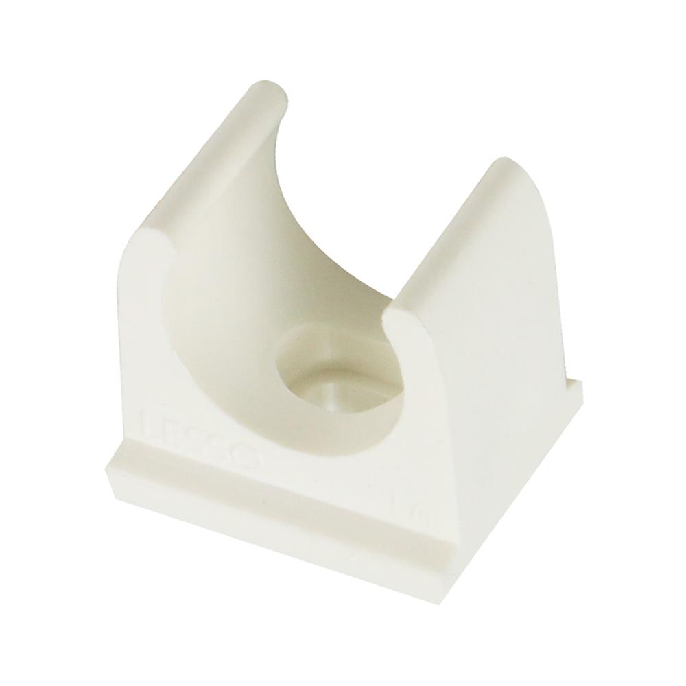 คลิปก้ามปู PVC ตราช้างNPI 3/4 นิ้ว มาตรฐาน JIS สีขาว