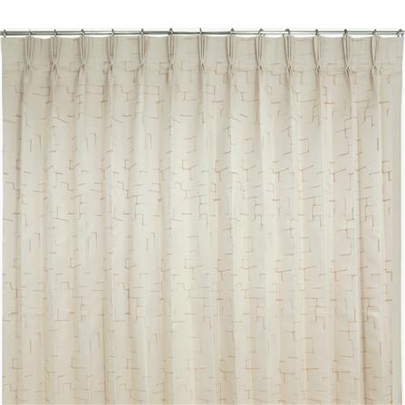 ผ้าม่านจีบ BENETTA BOSTON UV 140X160 ซม. สีครีม_2