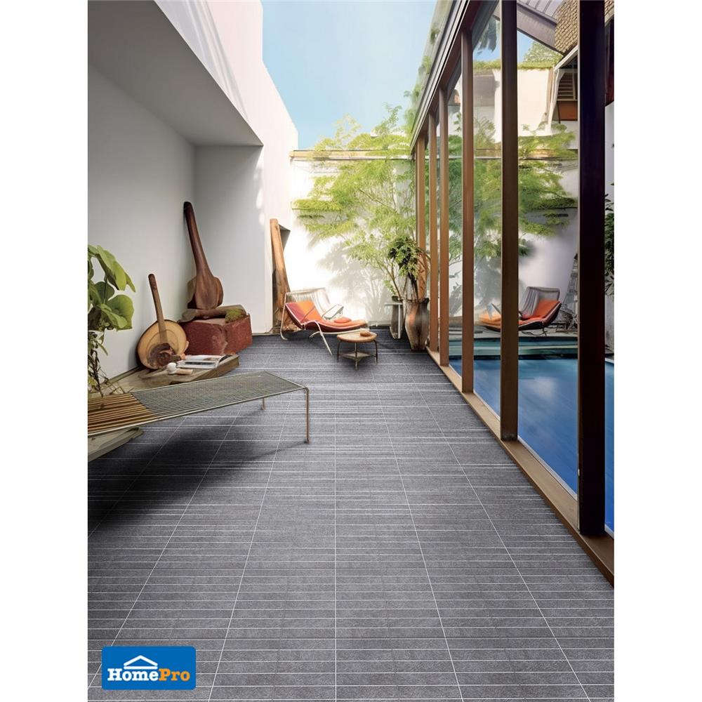 กระเบื้องพื้น 12x12 นิ้ว DURAGRES ฮาร์คินส์ เทาเข้ม A 1 ตร.ม.