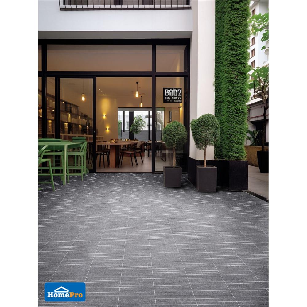 กระเบื้องพื้น 12x12 นิ้ว DURAGRES ฮาร์คินส์ เทาเข้ม A 1 ตร.ม.