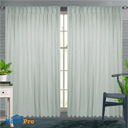 ผ้าม่านจีบ BENETTA BOSTON UV 140X220 ซม. สีเทา_3