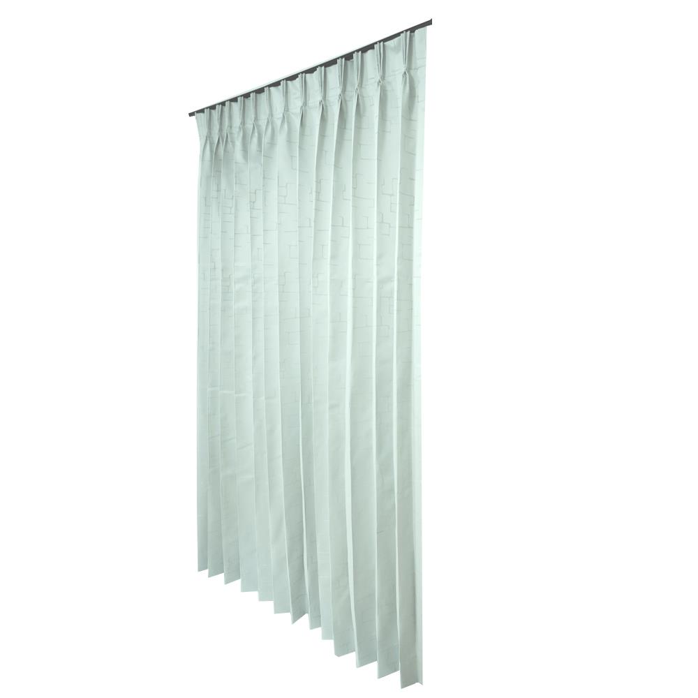 ผ้าม่านจีบ BENETTA BOSTON UV 140X160 ซม. สีเทา