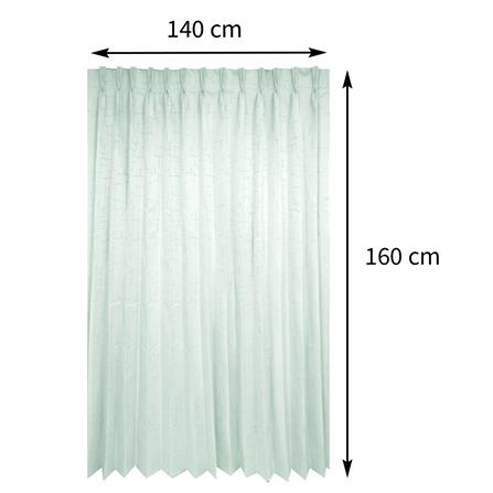 ผ้าม่านจีบ BENETTA BOSTON UV 140X160 ซม. สีเทา_5