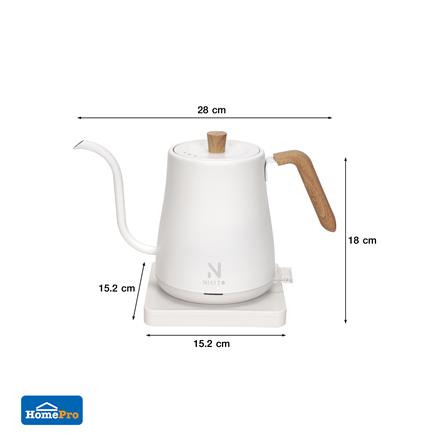 กาต้มน้ำไฟฟ้า NIKITO JMSH303 0.80 ลิตร สีขาว_10