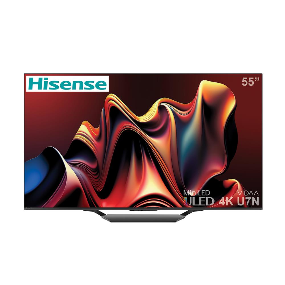 ทีวีมินิแอลอีดี 55 นิ้ว HISENSE (4K, MINI LED, VIDAA) 55U7N