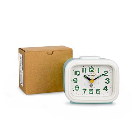 นาฬิกาปลุก RHYTHM 4RA888-R79 4.6X4 นิ้ว สีฟ้า/ขาว_3