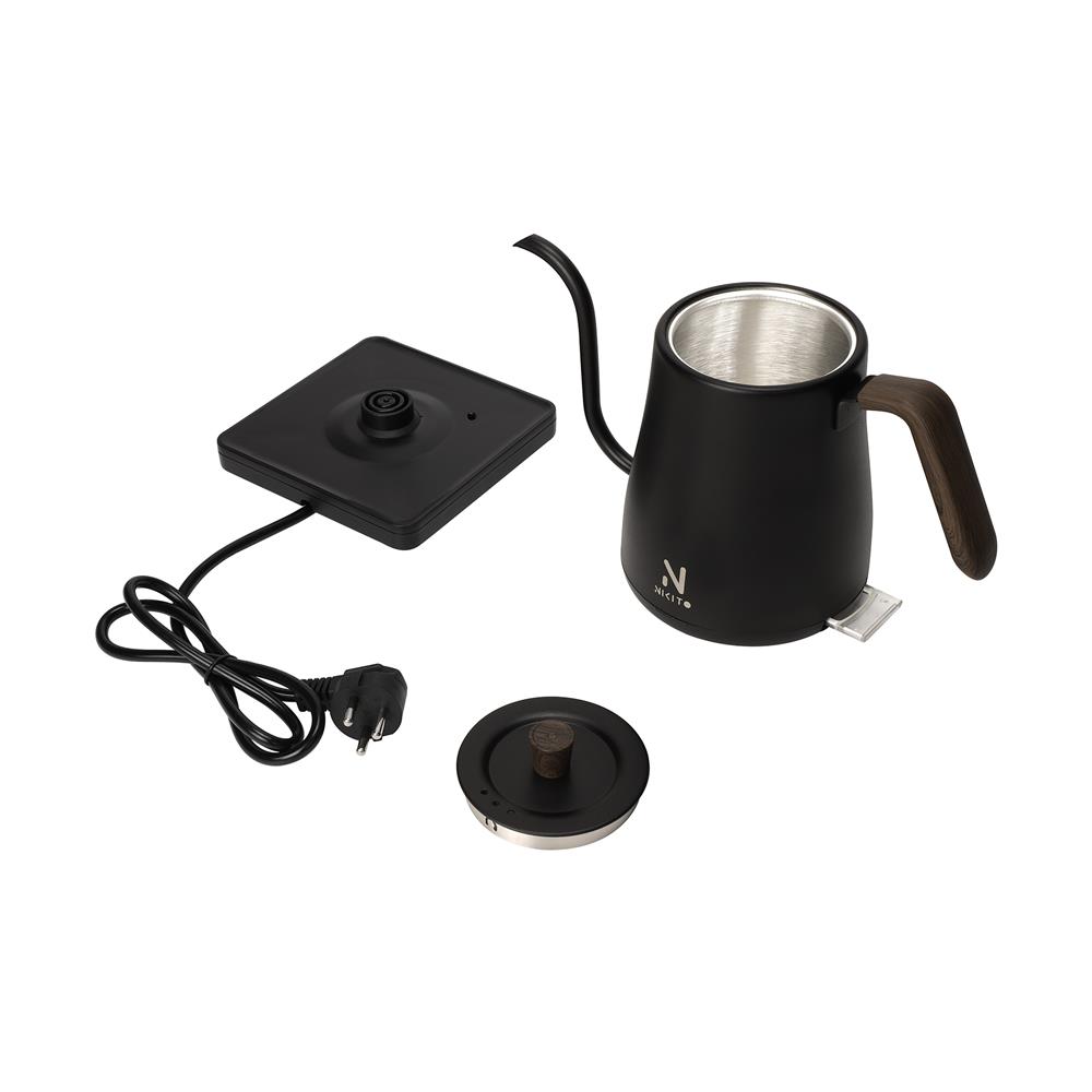 กาต้มน้ำไฟฟ้า NIKITO JMSH303 0.8 ลิตร สีดำ