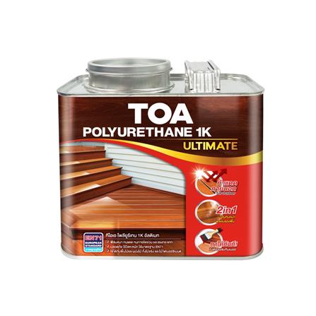 โพลียูรีเทนภายนอก TOA 1K ULTIMATE PG9900 สีใส โปร่งแสงเงา 1.5 ลิตร_0