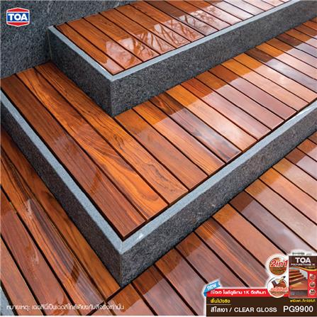 โพลียูรีเทนภายนอก TOA 1K ULTIMATE PG9900 สีใส โปร่งแสงเงา 1.5 ลิตร_4