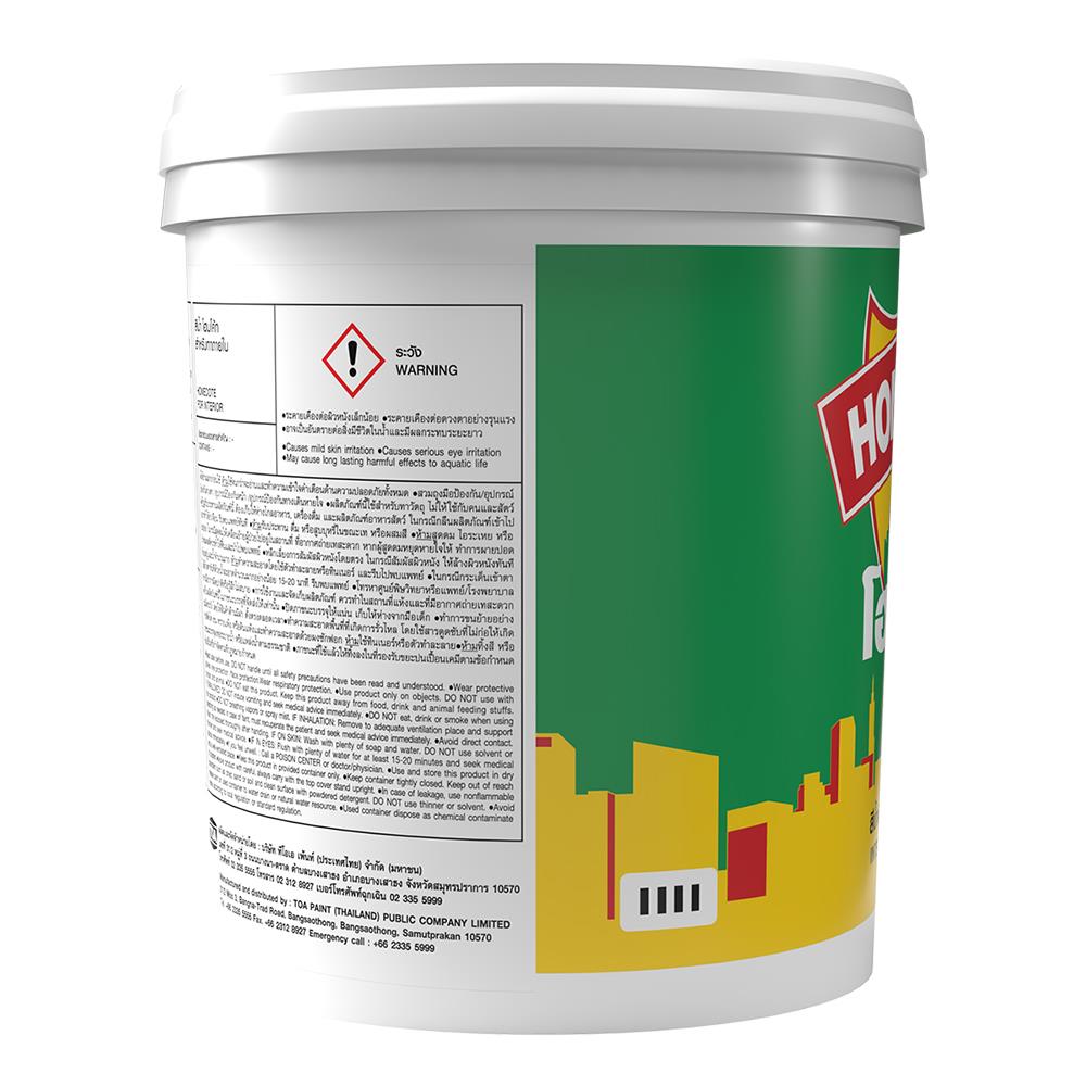 สีน้ำทาภายใน TOA HOMECOTE HC500 สีขาวมุก ด้าน 5 แกลลอน