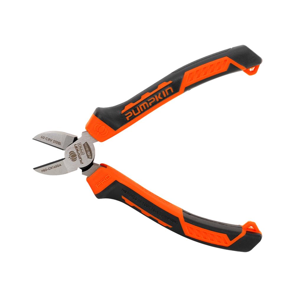 คีมปากเฉียง PUMPKIN ORIGIN PRO-CN165GA 17794 6.5 นิ้ว