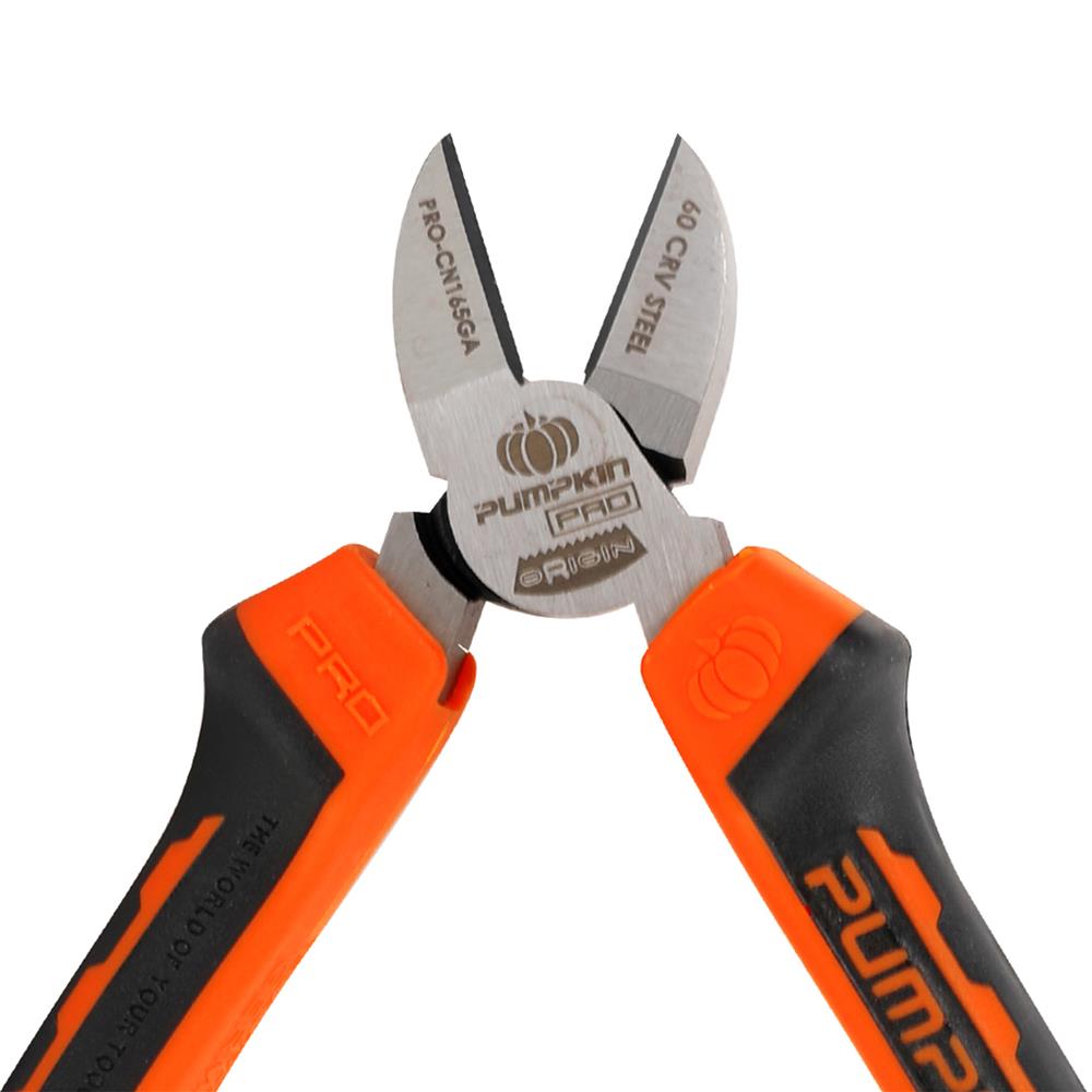 คีมปากเฉียง PUMPKIN ORIGIN PRO-CN165GA 17794 6.5 นิ้ว