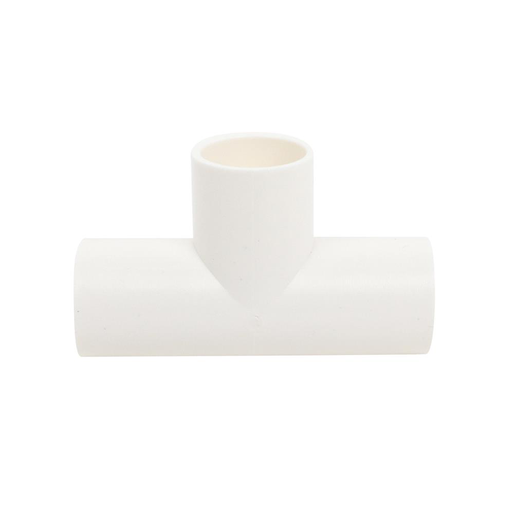 ข้อต่อสามทาง PVC ตราช้างNPI 1/2 นิ้ว มาตรฐาน JIS สีขาว