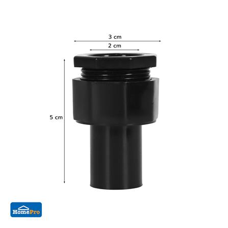 ข้อต่อเข้ากล่อง ELECKTA 20 มม. สีดำ แพ็ก 4 ชิ้น_3