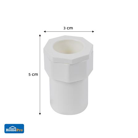 ข้อต่อเข้ากล่อง ELECKTA 25 มม. สีขาว แพ็ก 4 ชิ้น_3