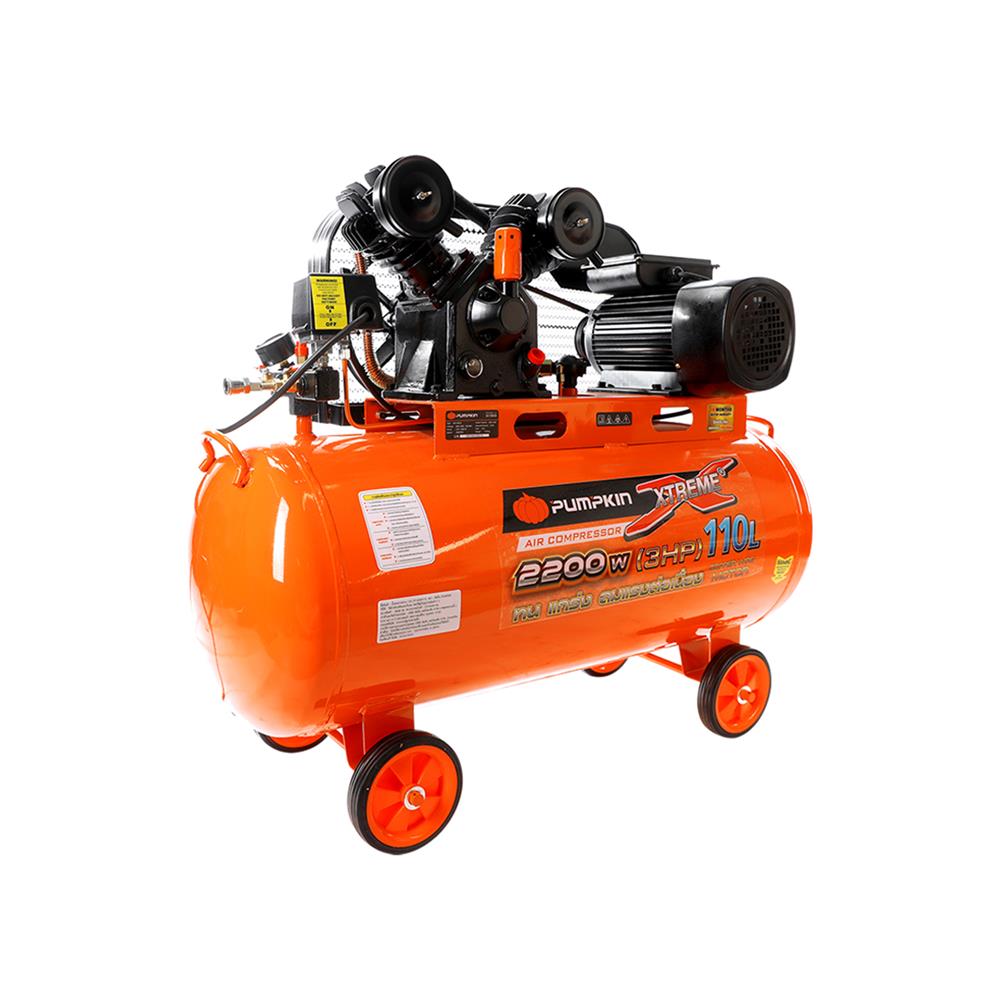 ปั๊มลมสายพาน PUMPKIN PTT-M3HP110 3 แรงม้า 110 ลิตร