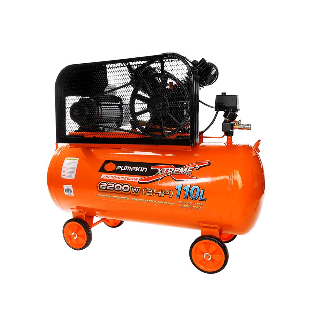 ปั๊มลมสายพาน PUMPKIN PTT-M3HP110 3 แรงม้า 110 ลิตร