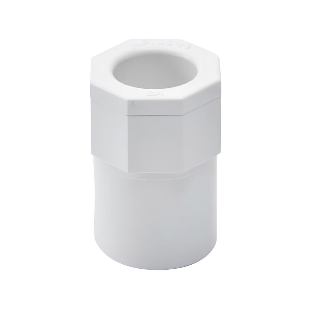 ข้อต่อเข้ากล่อง PVC ตราช้างNPI 3/4 นิ้ว มาตรฐาน JIS สีขาว