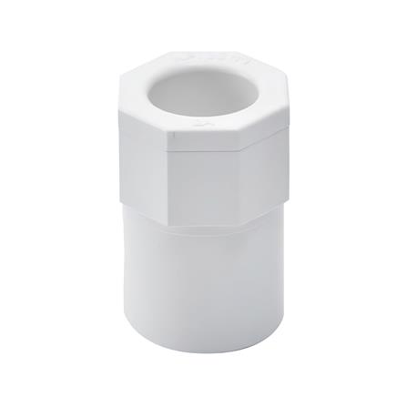 ข้อต่อเข้ากล่อง PVC ตราช้างNPI 3/4 นิ้ว มาตรฐาน JIS สีขาว_1