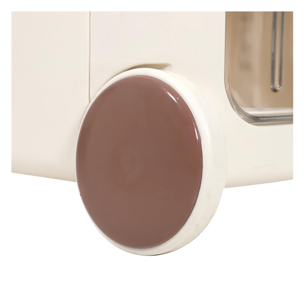 กล่องเก็บของฝาหน้าใส มีที่ลาก STACKO KID 49x35x38.5 ซม. สีขาว