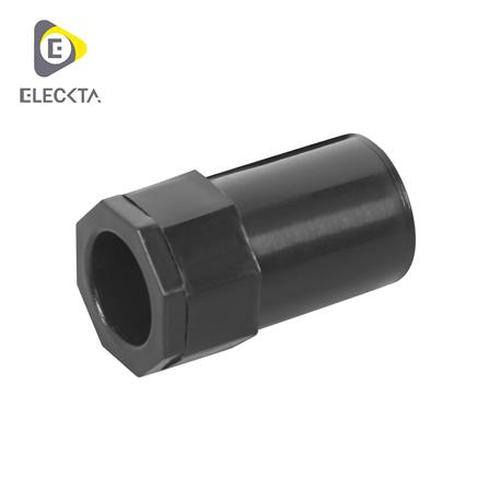 ข้อต่อเข้ากล่อง ELECKTA 25 มม. สีดำ แพ็ก 4 ชิ้น_0