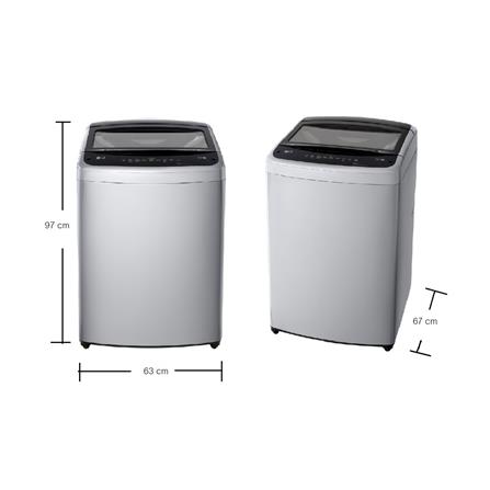 เครื่องซักผ้าฝาบน LG T2516VBTM 16 กก. อินเวอร์เตอร์ สีเทา_7
