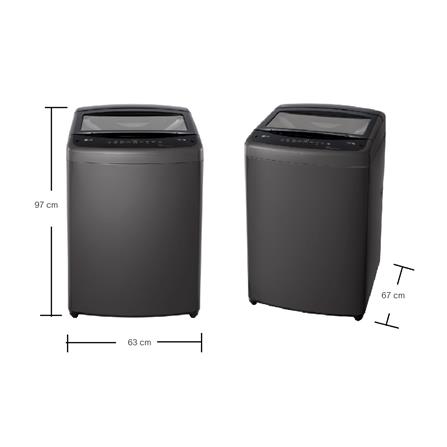 เครื่องซักผ้าฝาบน LG T2519VBTB 19 กก. อินเวอร์เตอร์ สีดำ_6