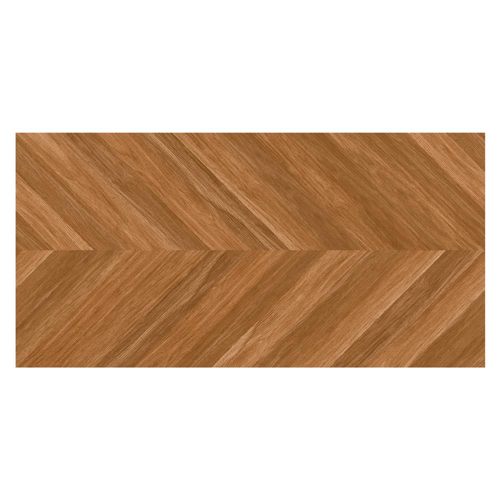 กระเบื้องพื้น 60x120 ซม. TARA เชฟรอนวู้ด น้ำตาล A 1.44 ตร.ม.