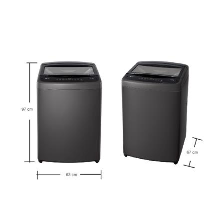 เครื่องซักผ้าฝาบน LG T2516VBTB 16 กก. อินเวอร์เตอร์ สีดำ_7
