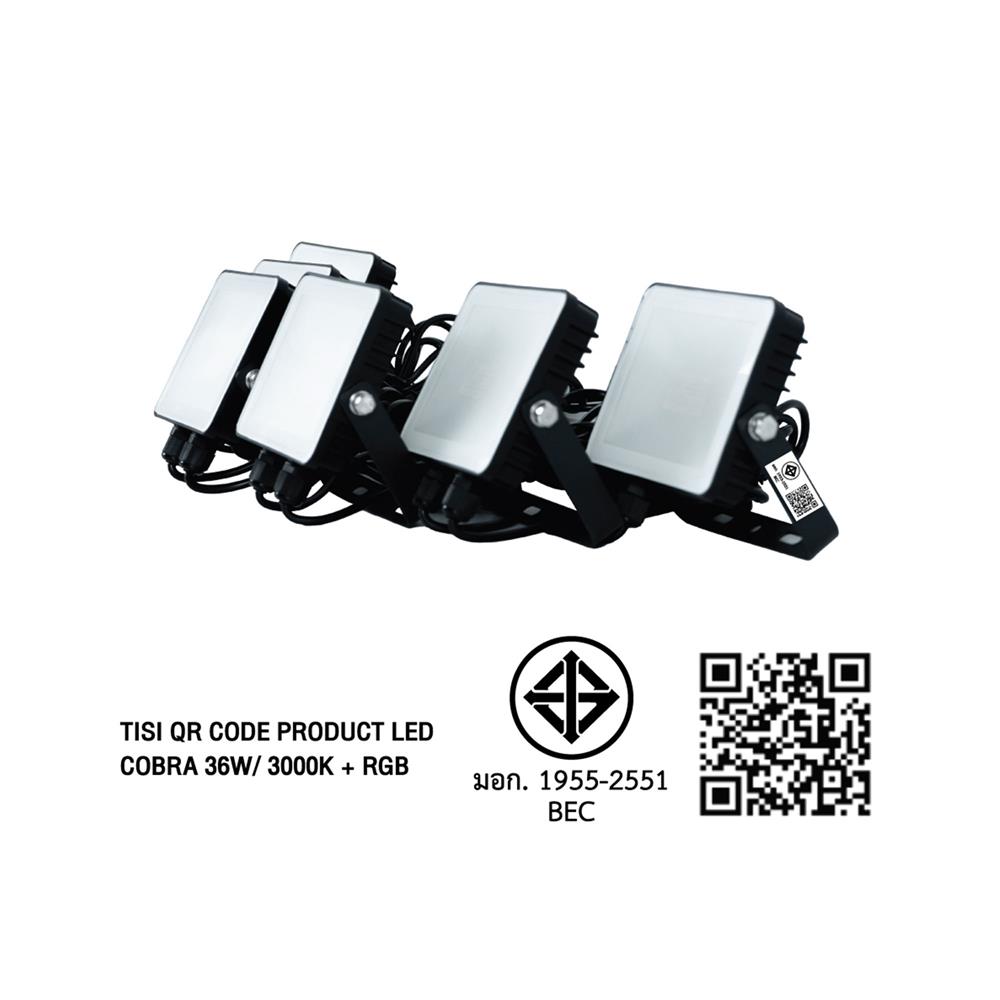 สปอตไลท์ภายนอก LED BEC CORBA 36 วัตต์ RGB