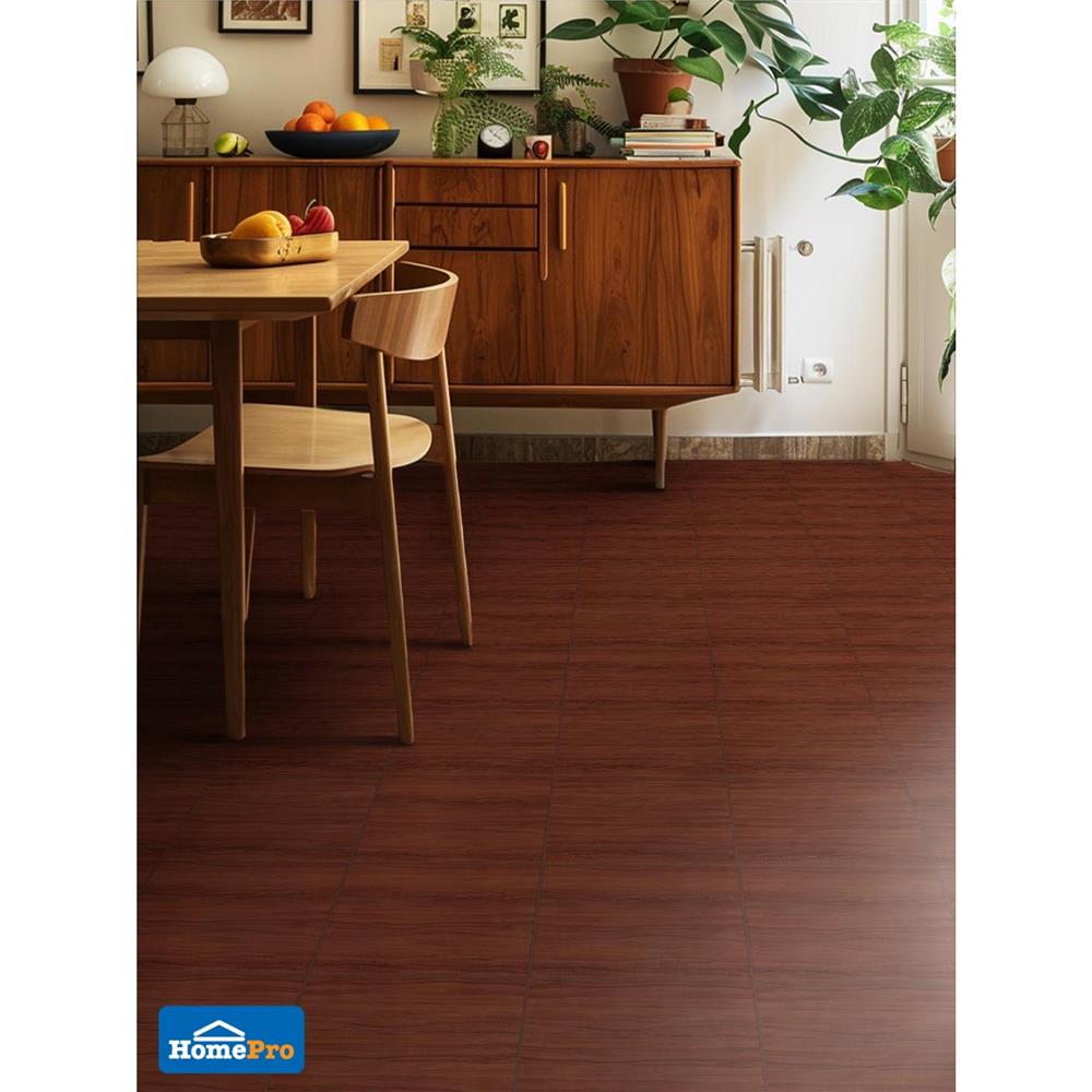 กระเบื้องพื้น 12x12 นิ้ว TARA ดาเน่ น้ำตาล PM 1 ตร.ม.