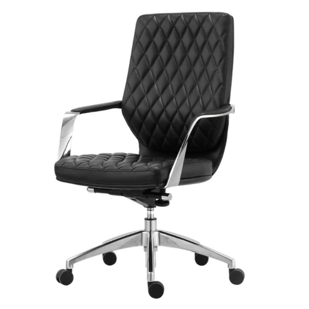 เก้าอี้สำนักงาน SURE KRISTER PL-525L BLACK สีดำ