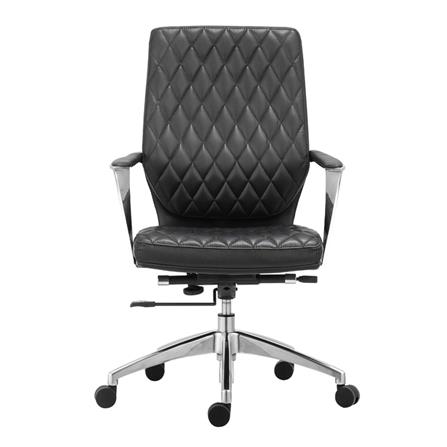 เก้าอี้สำนักงาน SURE KRISTER PL-525L BLACK สีดำ_1